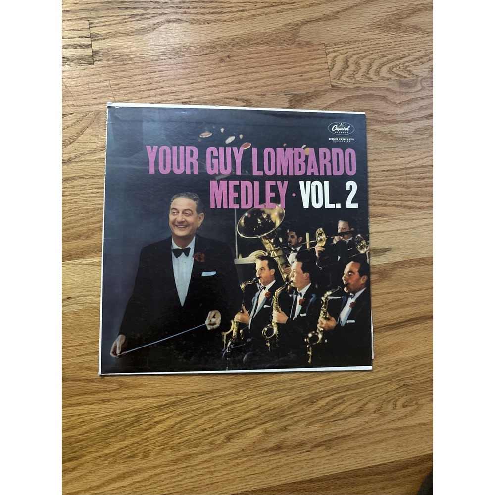 Capitol Your Guy Lombardo Medley Vol 2 Vinyl LP 12" Black Good Vintage T1244